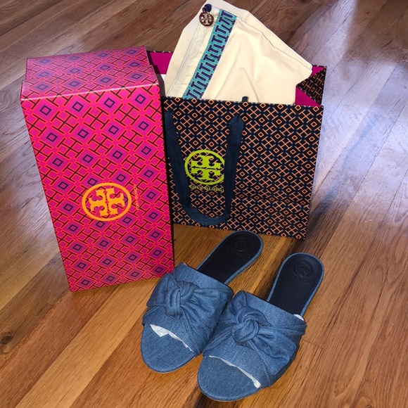 tory burch annabelle bow slide